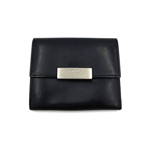 vintage prada leather wallet|buy Prada wallet online.